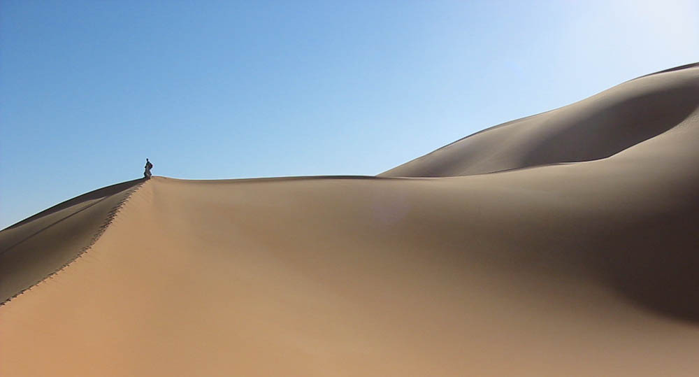 Au cœur des dunes de Libye