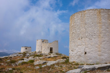 Les moulins de Chora - Amorgos - Grèce