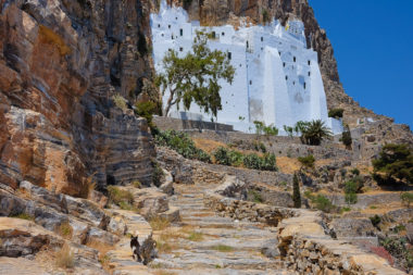 Vue du monastère de Panagia Chozoviotissa - Amorgos - Grèce