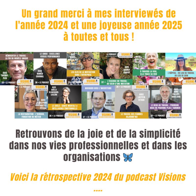 Rétrospective 2024 du podcast et bonne année 2025