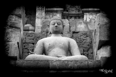 Bouddha de Borobudur, Java, Indonésie