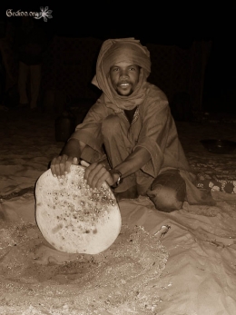 Mussa,  notre chamelier - désert de Libye